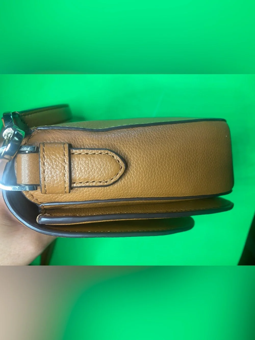Kate Spade Blake Braun Pebble Brown Saddle Crossbody - Picture 10 of 16